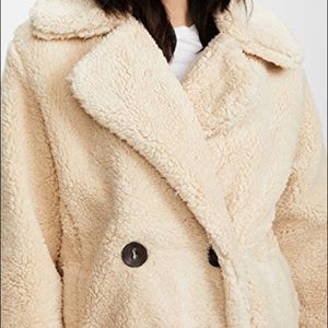 Free people Kate faux fur coat